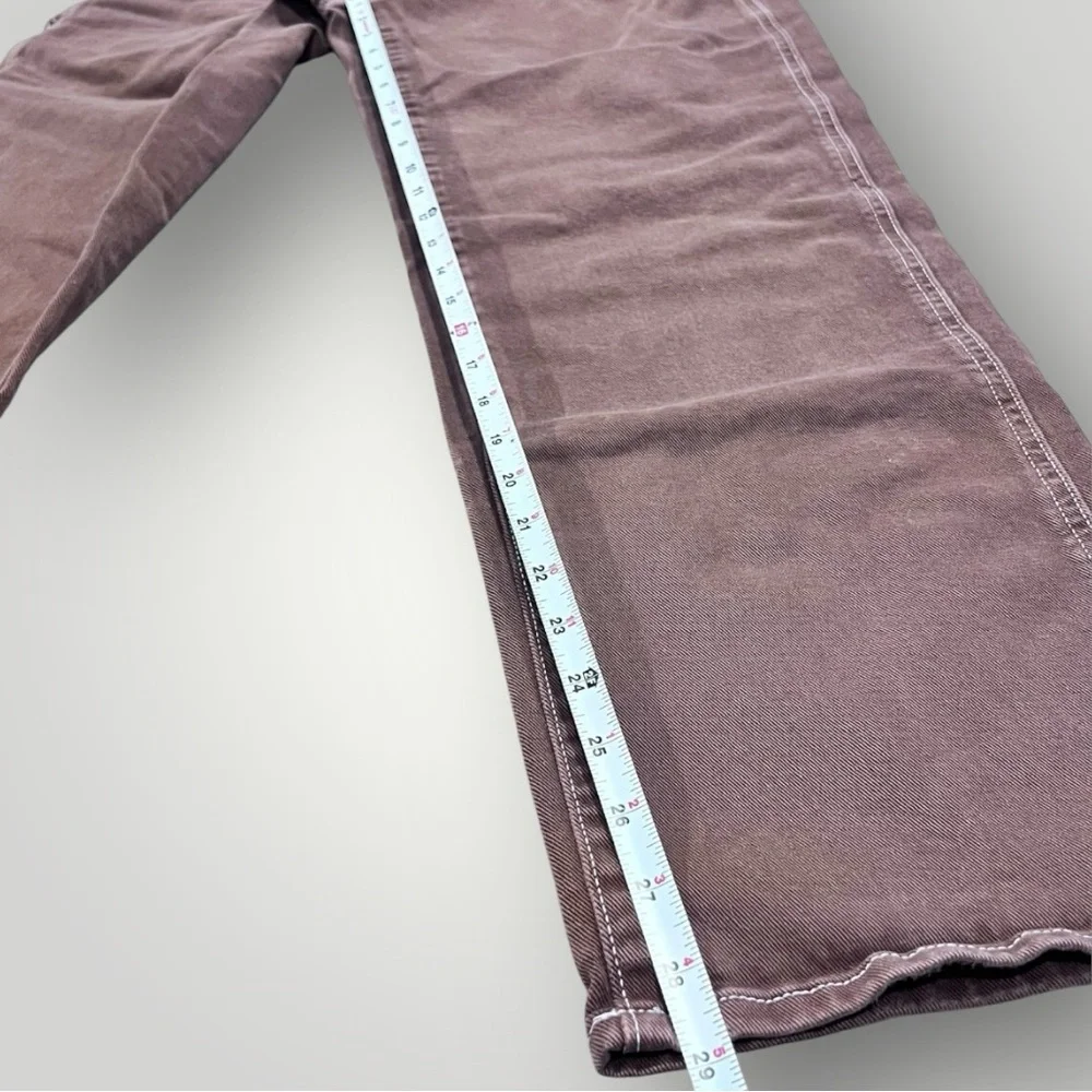 SO Brown Denim Pants Wide Leg - High Waist Carpenter - Picture 9 of 15